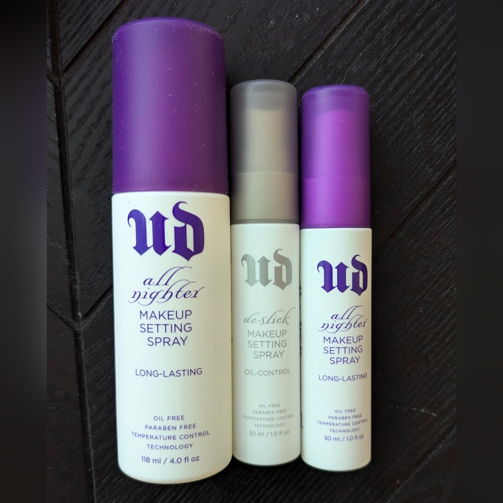 Urban Decay make up setting spray x3